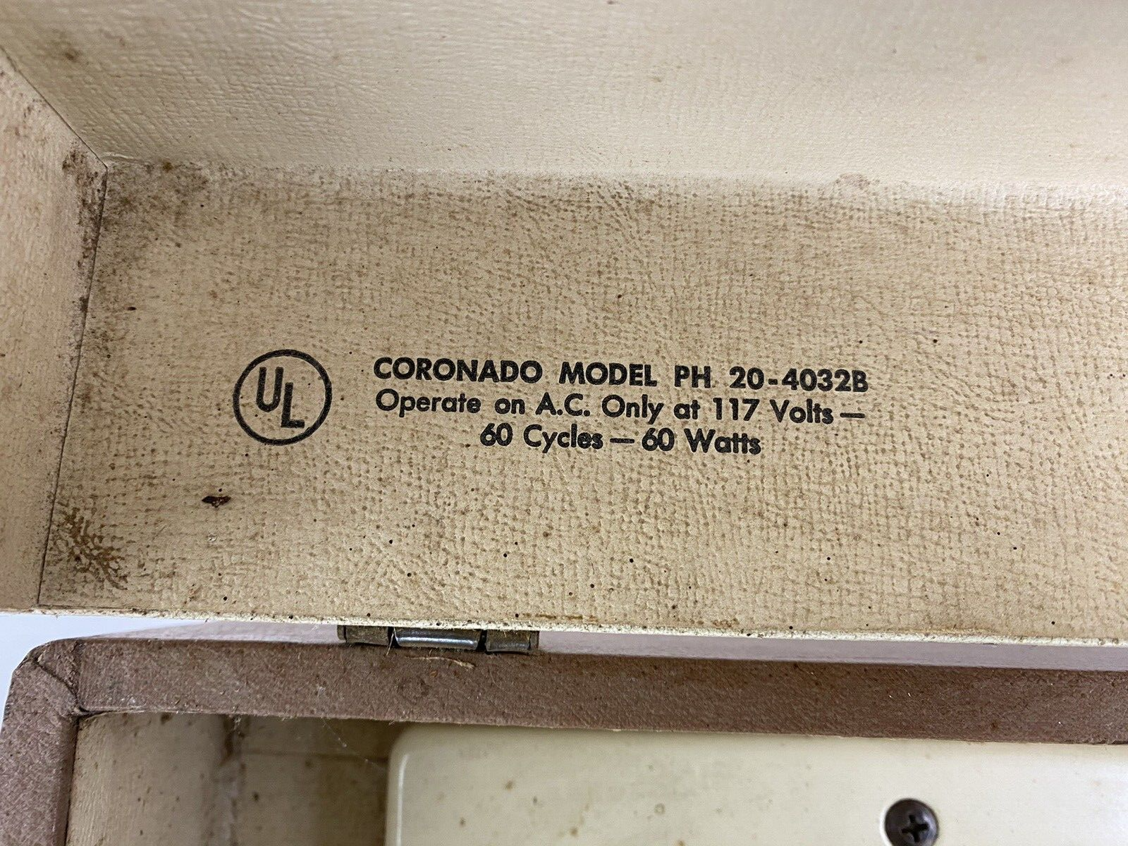 Parts and Repair Vintage Coronado PH 20-4032b Record Player