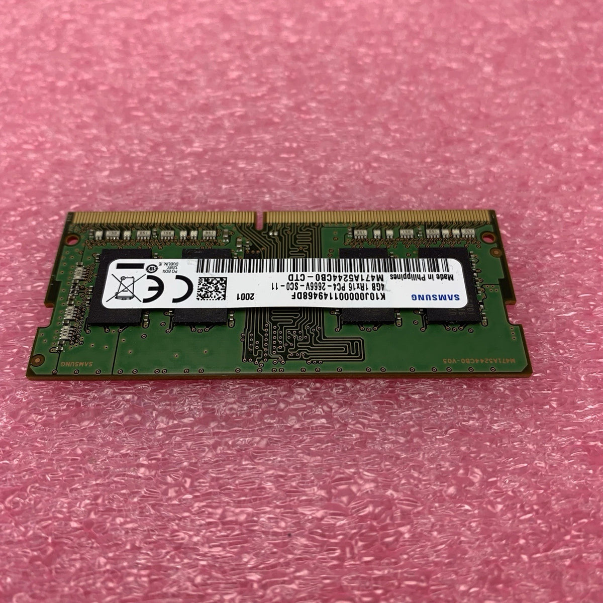 Samsung M471A5244CB0-CTD PC4-2666V-SC0-11 4GB 1Rx16 Desktop Memory RAM Lot of 23