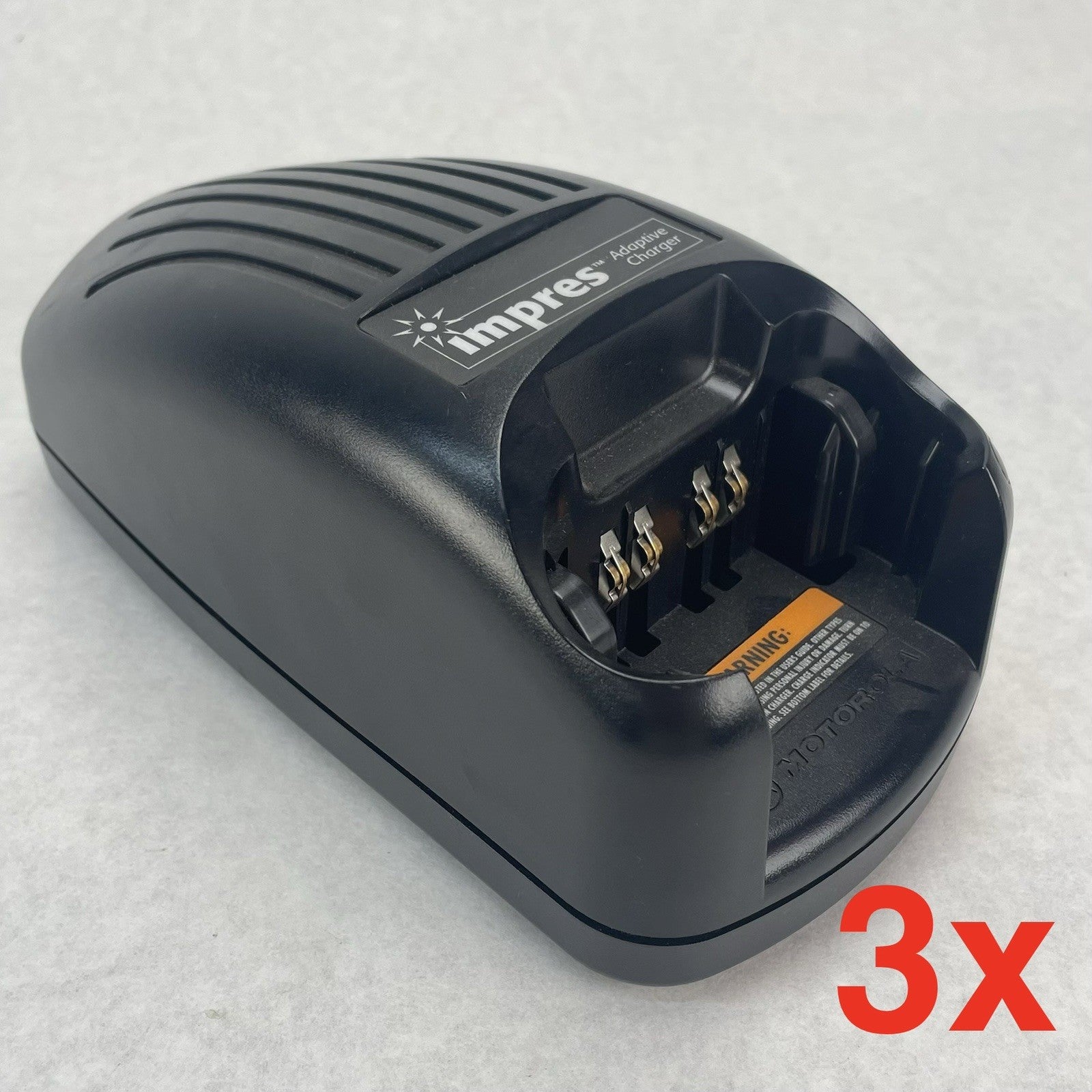 Motorola WPLN4114AR Charger Lot of 3 No Power Cord0