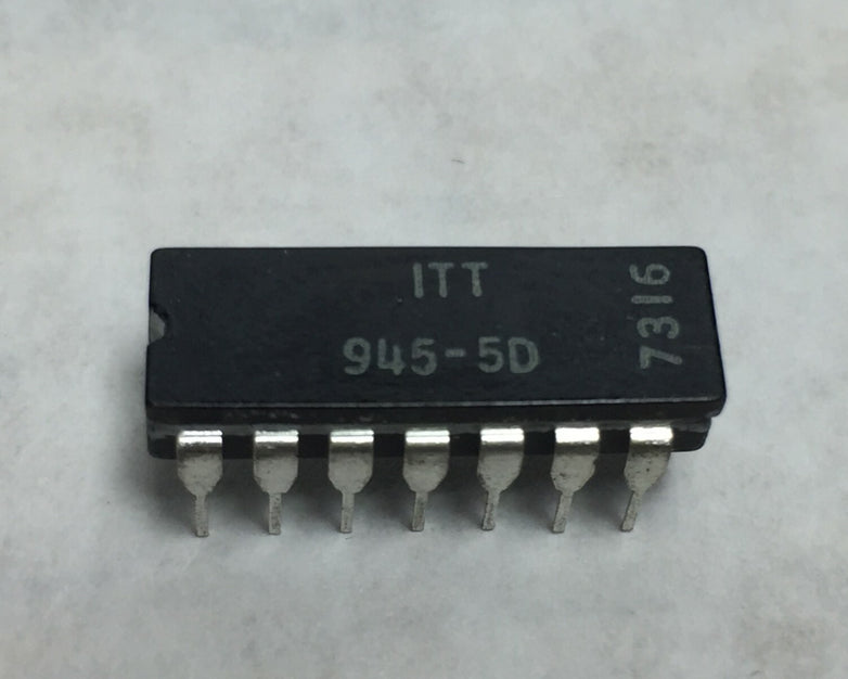 ITT 945-5D Integrated Circuits  Lot of 6 NOS