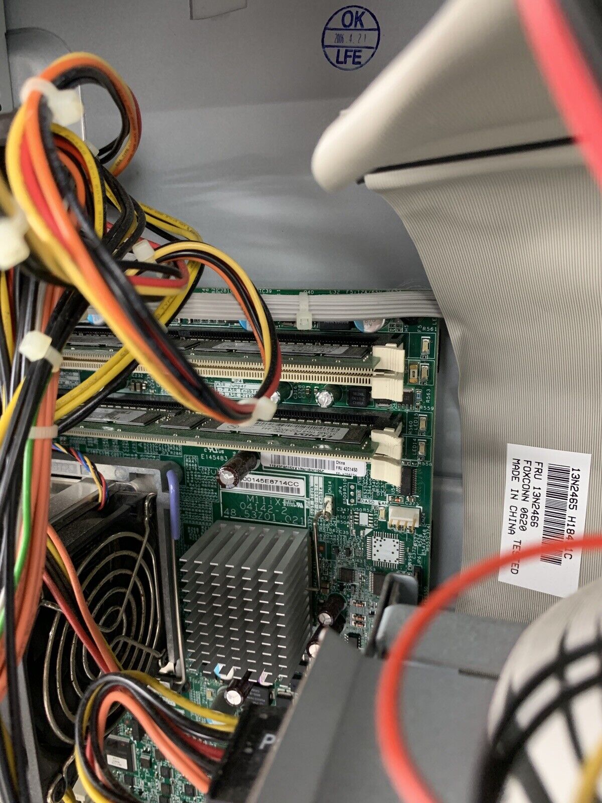 IBM xSeries 206m Server 1x Pentium 4 3.2 GHz 1 GB Ram No OS No HDD