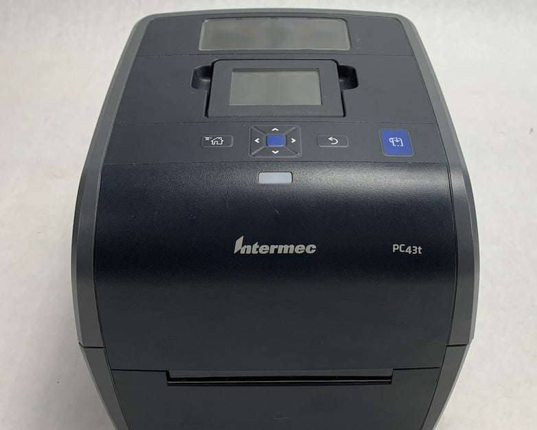 Intermec PC43t Thermal Label Printer No AC Adapter - Parts or Repair