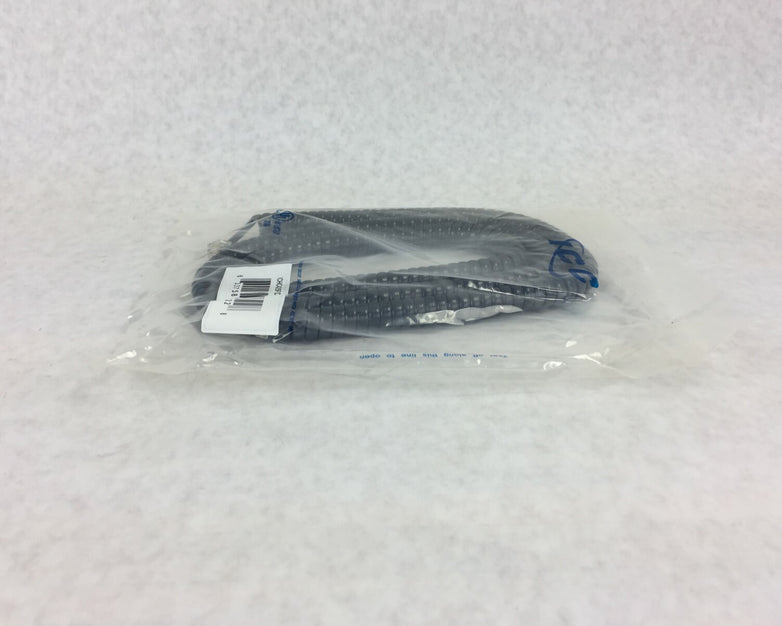 ICC Coiled Telephone Handset Cord 25' Dark Gray ICHC425FDG (Lot of 5)