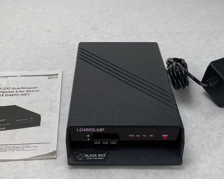 Black Box LD485S-MP RS-232/RS-485 Multipoint Line Driver ME742A-R2