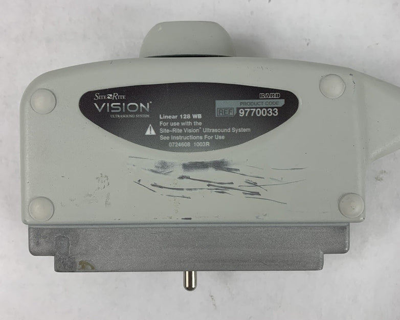 Bard Site Rite Vision 9770033 Ultrasound Probe - Untested