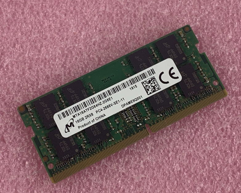Micron MTA16ATF2G64HZ-2G6E1 16 GB DDR4-2666 PC4-21300 260-Pin Laptop Memory RAM