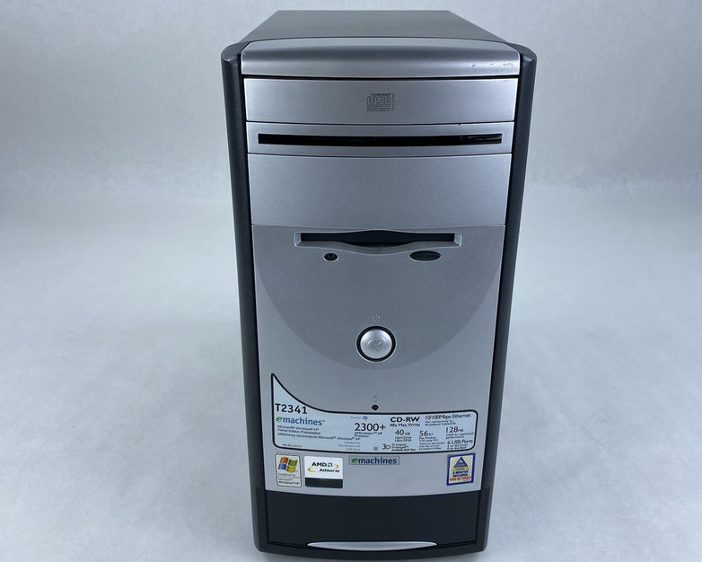 eMachines T2341 MT AMD Athlon XP 2400T 2GHz 384MB RAM No HDD No OS