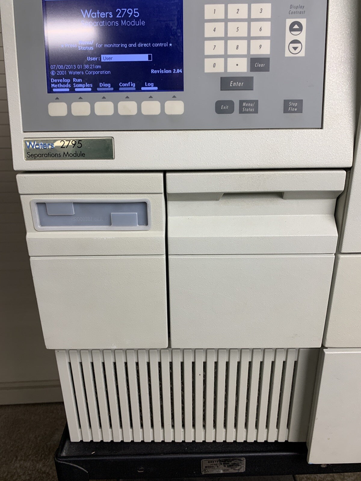 Waters Alliance HT 2795 Separations Module Power Tested Parts and Repair