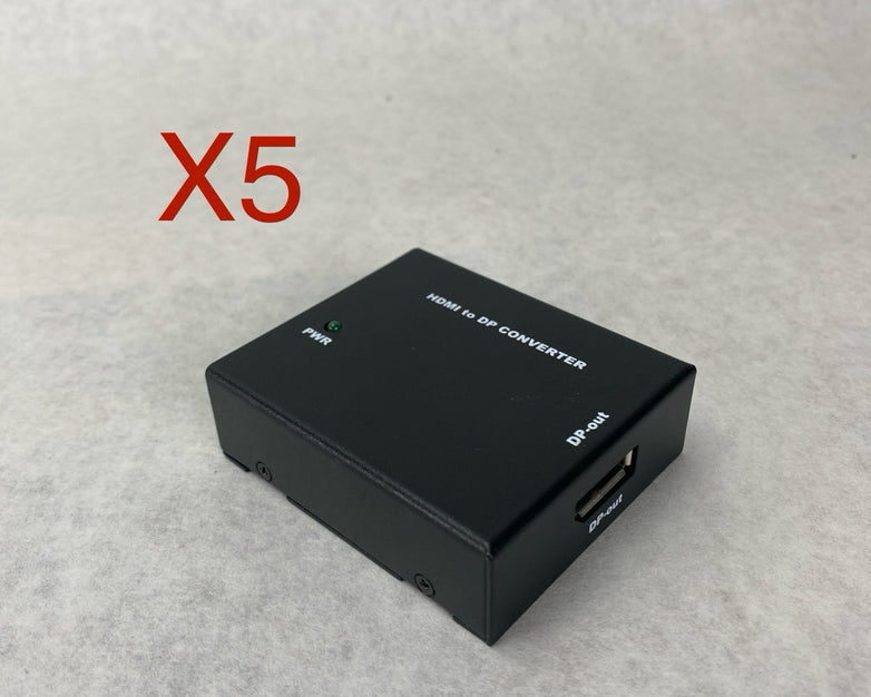 Kortek A-HDCM-01 HDMI to DP Converter Lot of 5