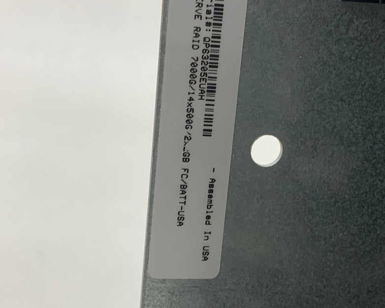 Apple Xserve Raid A1009 Network Enclosure w/ 2x 603-6332 1x PSU No HDDs No Caddy