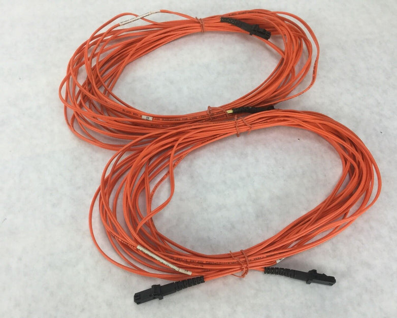 Black Box EFN110-010M-MTMT, Multimode Fiber Patch Cable, E223839, Lot of 2
