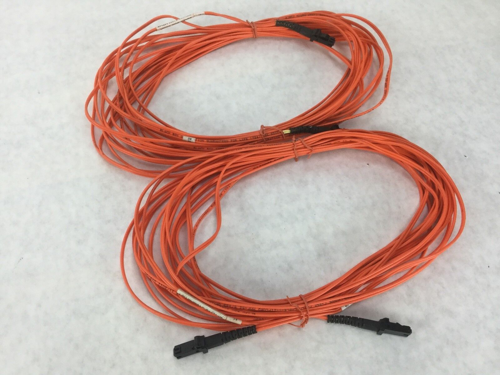Black Box EFN110-010M-MTMT, Multimode Fiber Patch Cable, E223839, Lot of 2