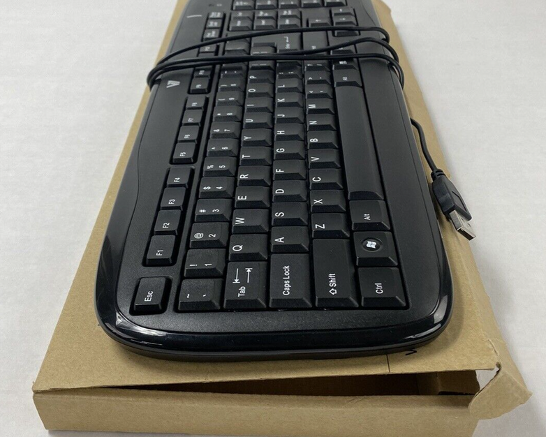 V7 KC0B1-6N6 Plug and Play Interface USB Keyboard Tested