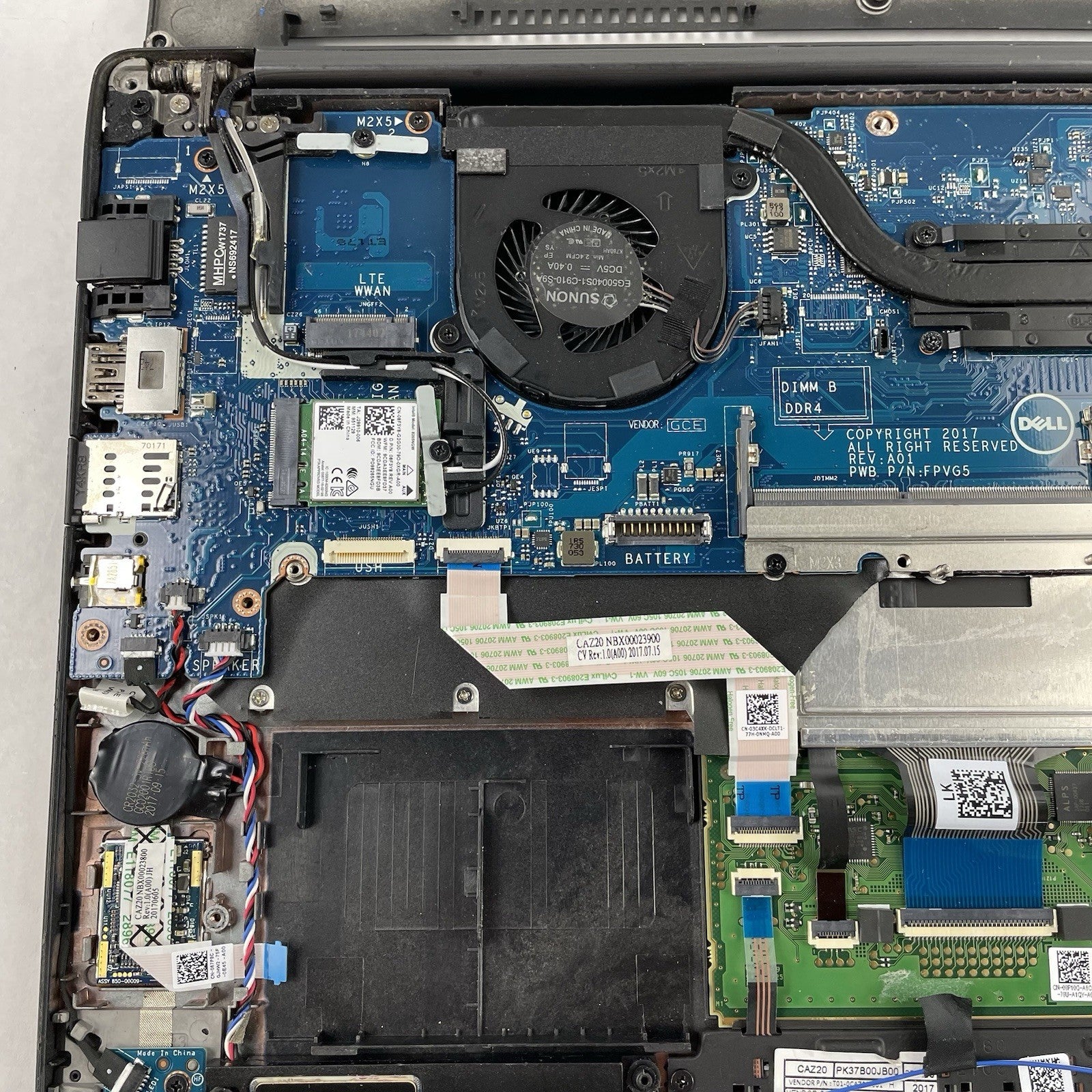 Dell Latitude 7480 14" i7-7600U 2.80 GHz 8 GB RAM No SSD/OS/AC/Batt19
