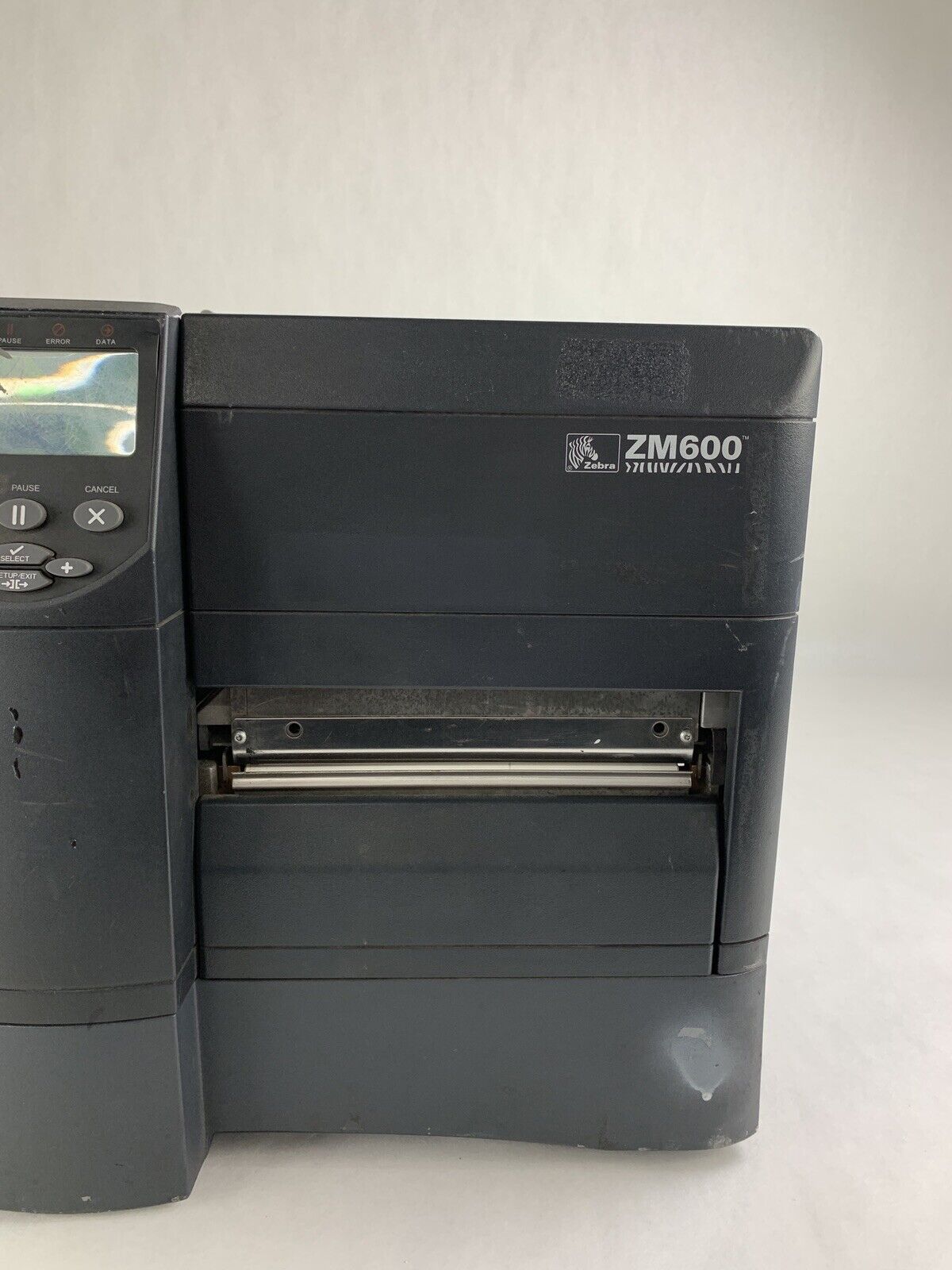 Zebra ZM600 200 dpi Label Printer Thermal Parallel USB Tested Parts and Repair