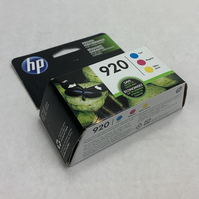 HP N9H55FN 920 Ink Cartridges Cyan Magenta Yellow EXP Oct. 2019 (Lot of 4)