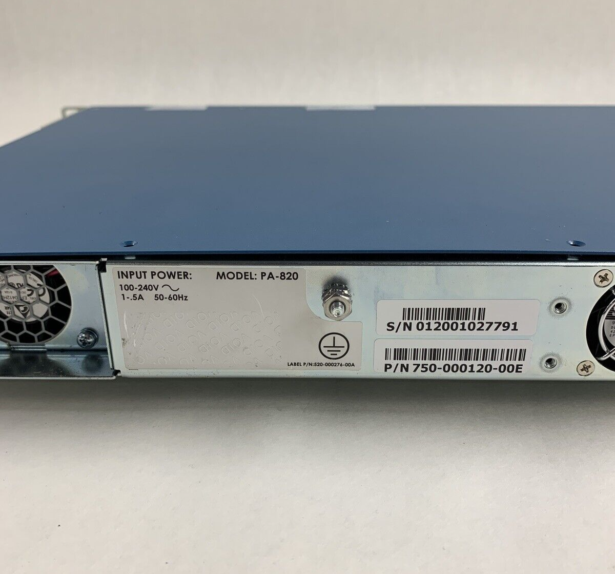 Palo Alto Networks PA-820 Firewall Security Appliance NO OS No HDD