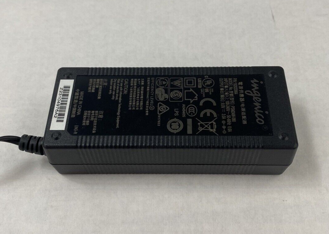 Lot of 2 Genuine OEM Ingenico PSM24W-080L6 24W 8V 3A AC Adapter