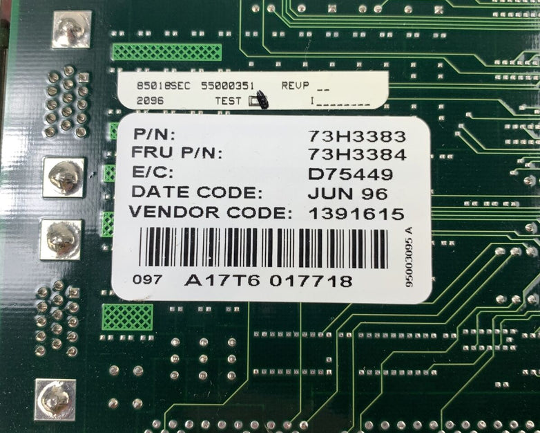 IBM 73H3384 73H3383 2933 128-Port Async Controller ISA
