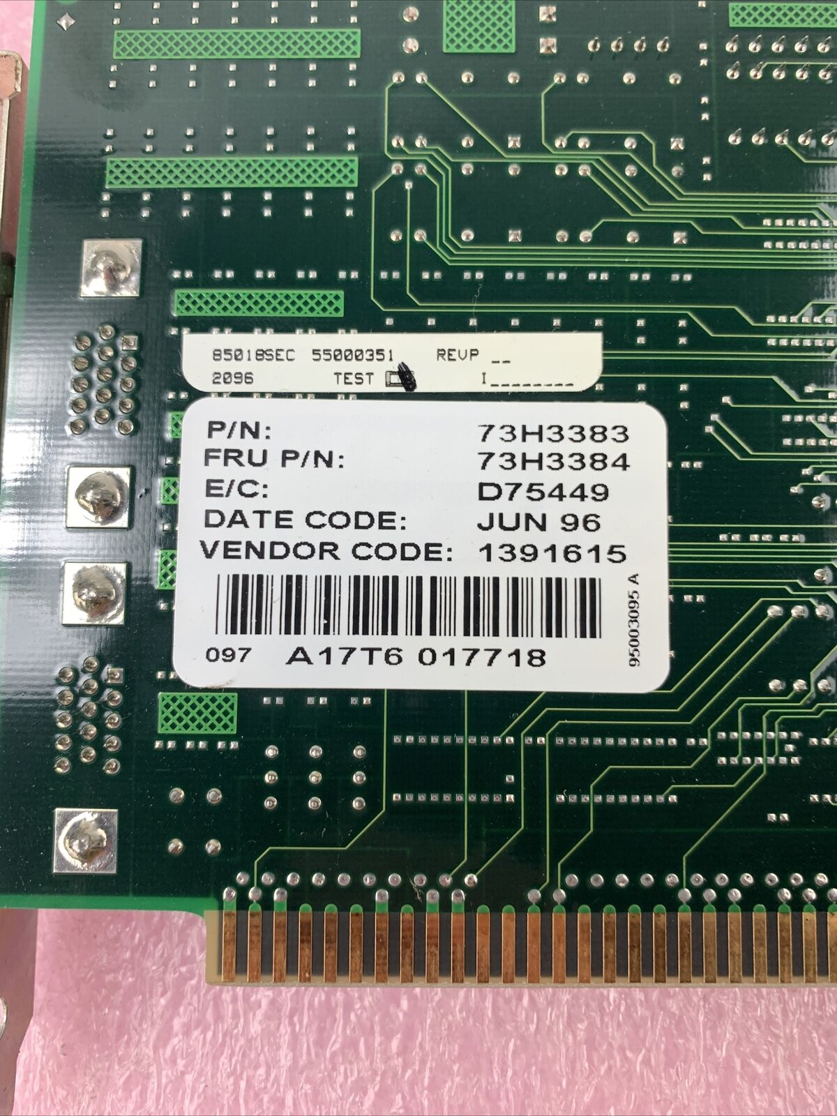 IBM 73H3384 73H3383 2933 128-Port Async Controller ISA