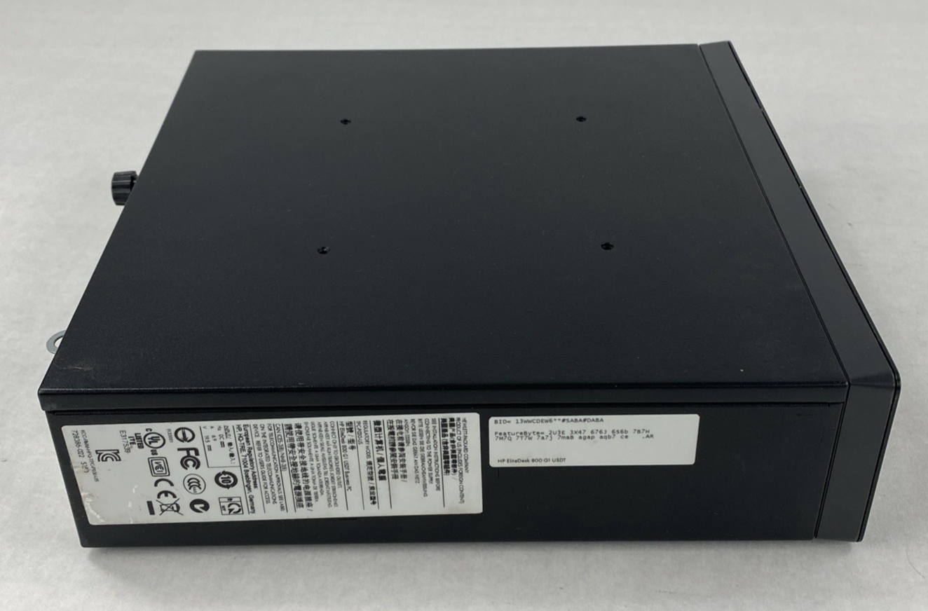 HP EliteDesk 800 G1 USFF Intel Core i5-4590S 3.00GHz 8GB RAM No HDD No OS