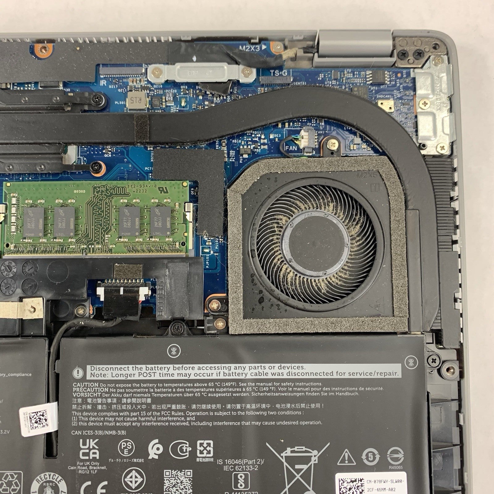 Dell Latitude 5430 14" Laptop i7-1255U 1.8 GHz 16 GB Ram No OS No SSD No AC13