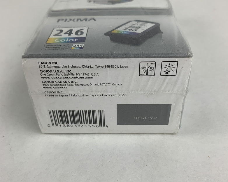 Canon CL-246 Color Ink Cartridge New OEM Lot of 3x
