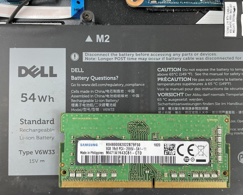 Dell Latitude 3520 15.6" i5-1145G7 2.60 GHz 8 GB RAM No SSD/OS/AC