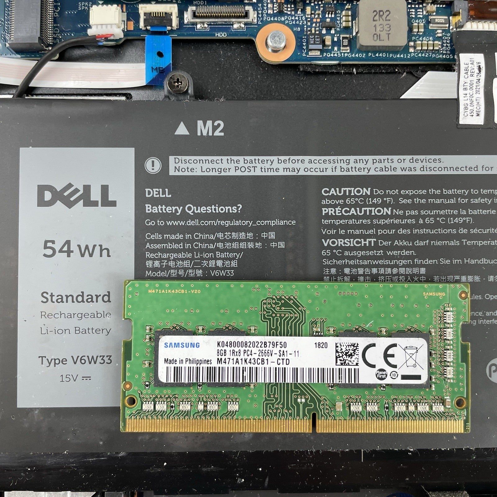 Dell Latitude 3520 15.6" i5-1145G7 2.60 GHz 8 GB RAM No SSD/OS/AC19