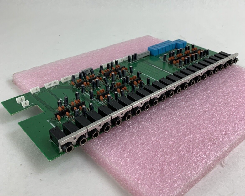 Yamaha M2500 XW217 Mixing Console Back Panel Input/Output Jacks And Sub Board