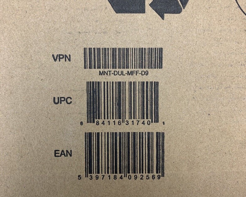 Box Opened OEM Dell Peripherals MNT-DUL-MFF-D9  Otiplex Micro Dual Vesa Mount