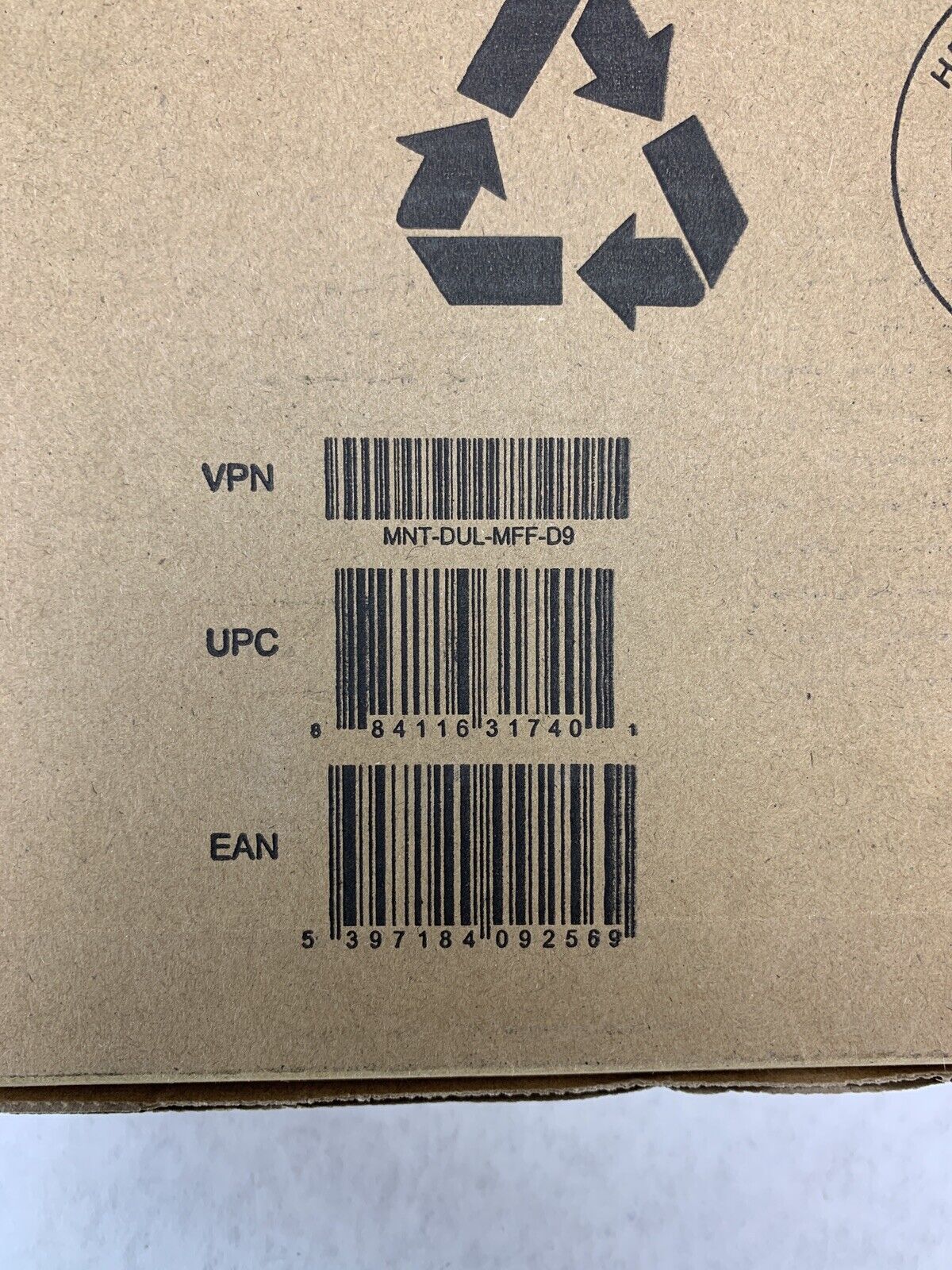 Box Opened OEM Dell Peripherals MNT-DUL-MFF-D9  Otiplex Micro Dual Vesa Mount