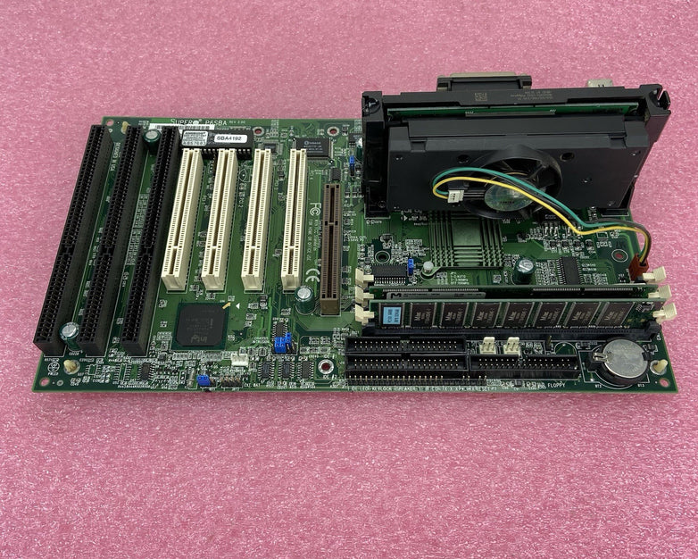 SuperMicro P6SBA V2 Motherboard Intel Pentium II 350MHz 96MB