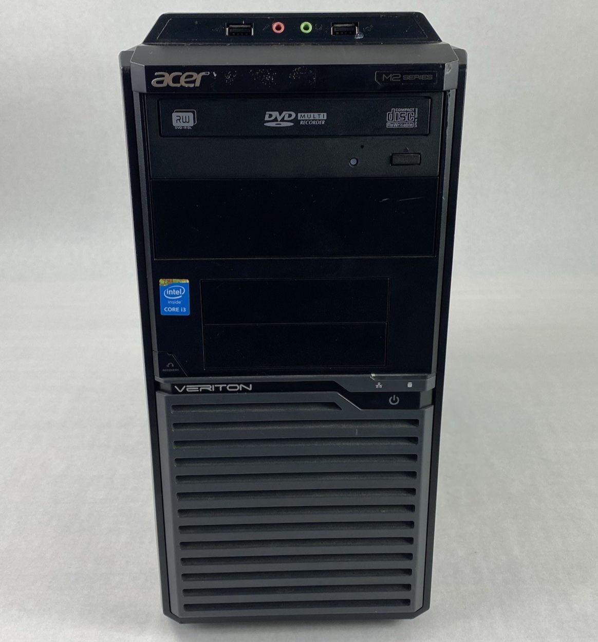 Acer Veriton M2 Series ATX Mid Tower Computer Case with 300W Power Supply