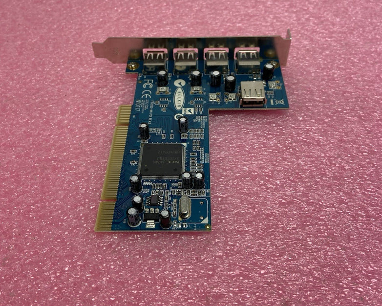 Lot of 5 Belkin F5U220-NN PCI 4x External USB 1x Internal USB