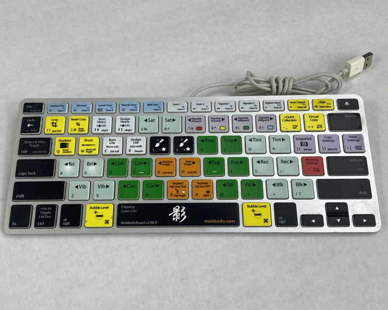 Apple A1242 Motibodoboard V2.00LR Adobe Lightroom keyboard