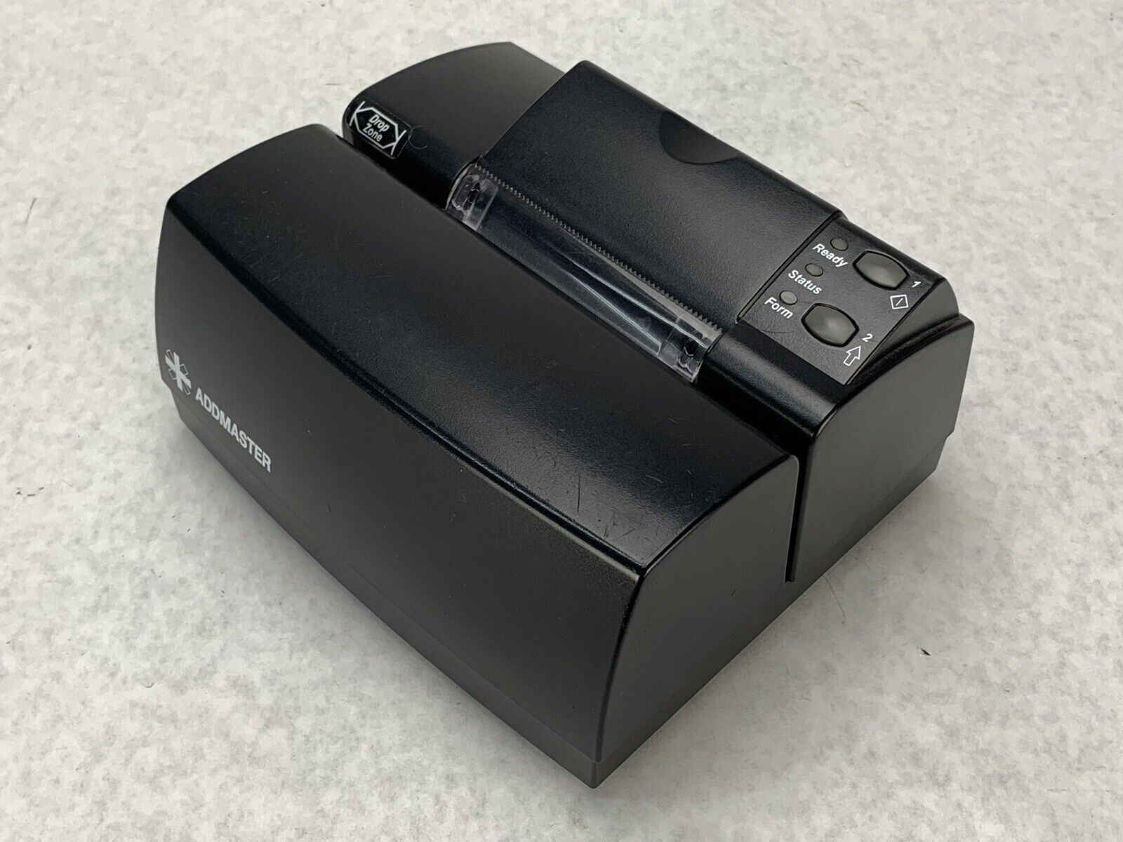 Addmaster IJ7102-2A Bank Teller Receipt Validation Printer NO PSU + NEEDS REPAIR