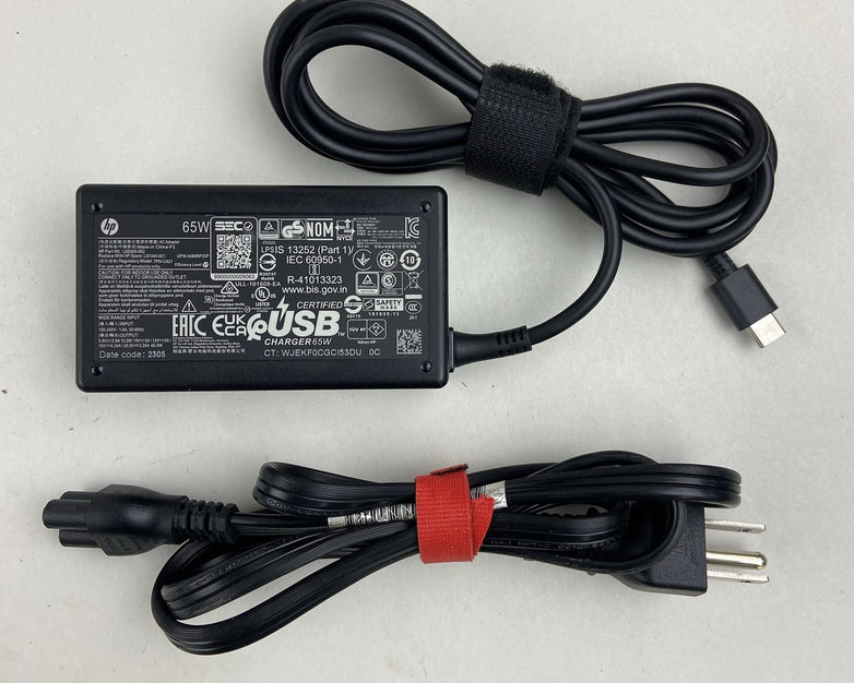 HP 65W Type-C USB-C Adapter For EliteBook - Lot Of 7