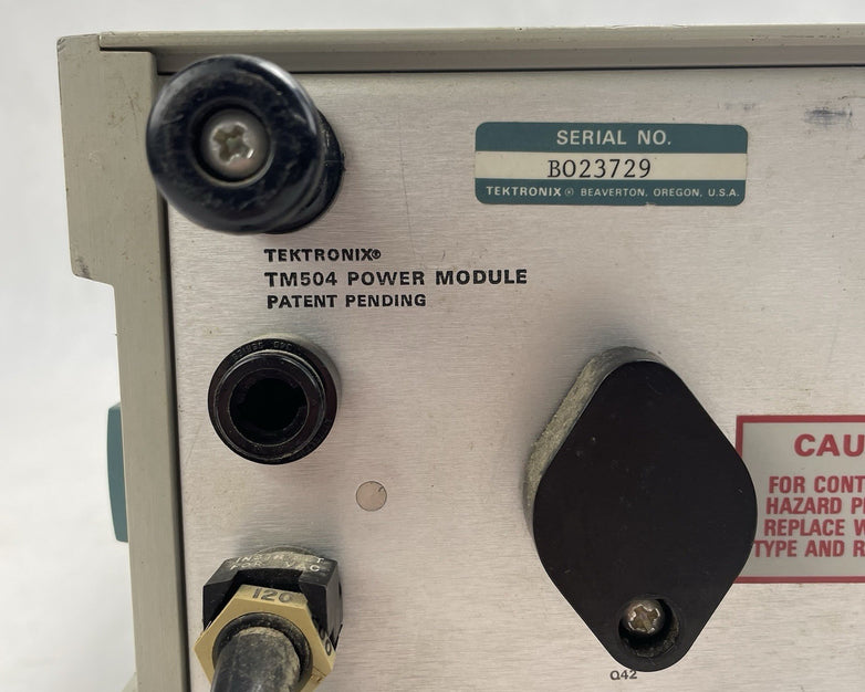 Tektronix DC504A and FG 501A Function Generator Counter / Timer Module For Parts