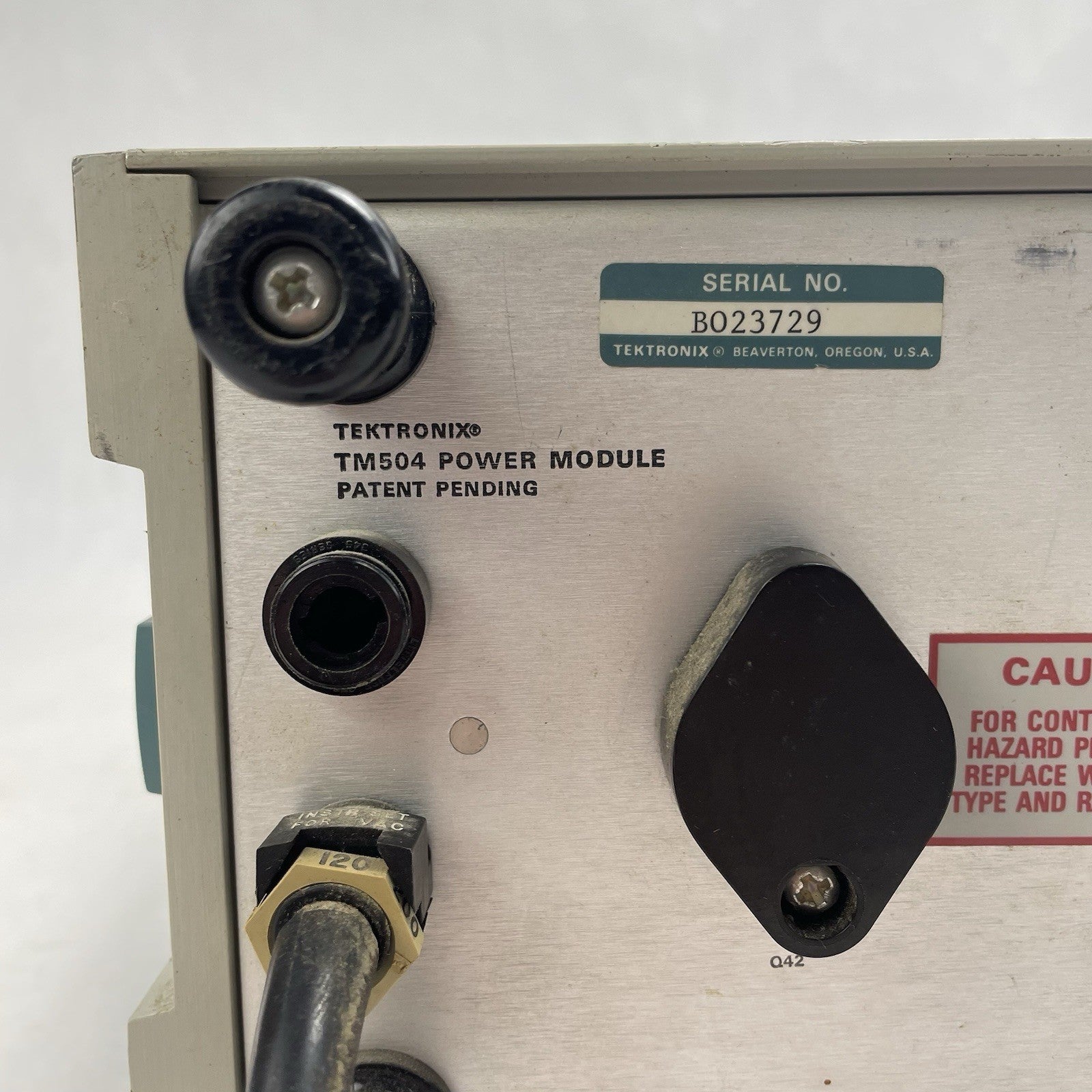 Tektronix DC504A and FG 501A Function Generator Counter / Timer Module For Parts8