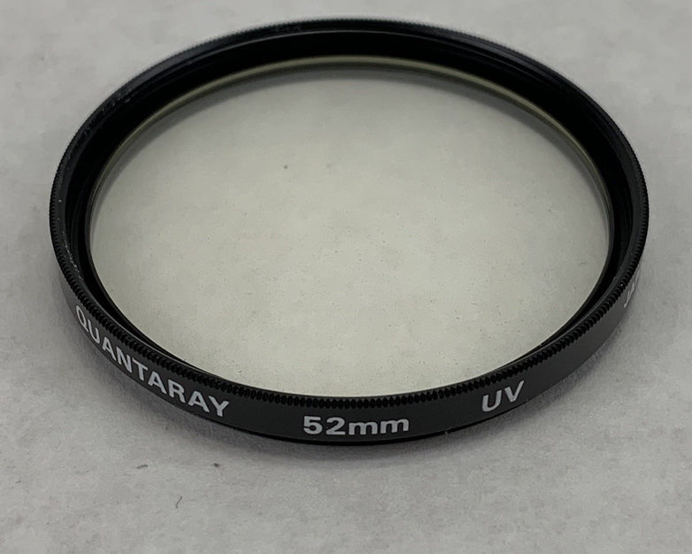Quantaray Multi-Coated 52mm UV Lens (Lot of 2)
