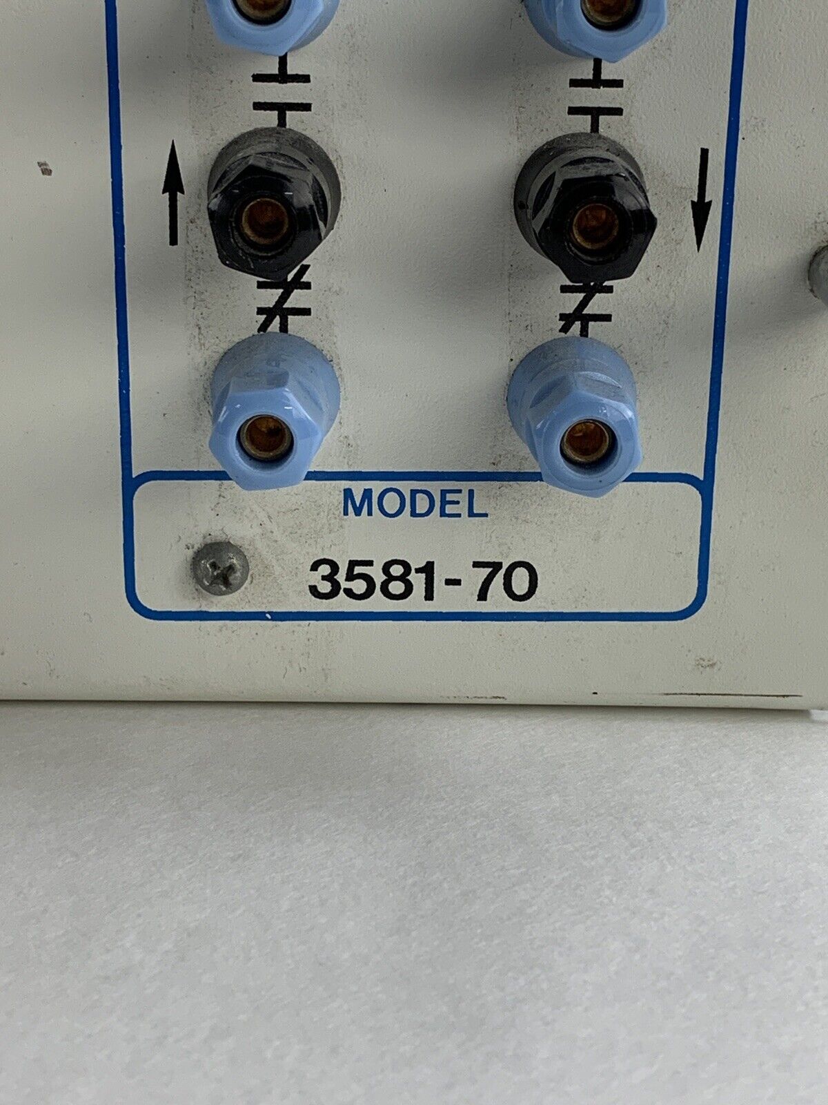 Lab-Volt 3581-70 Industrial Dual Alarm Panel Untested