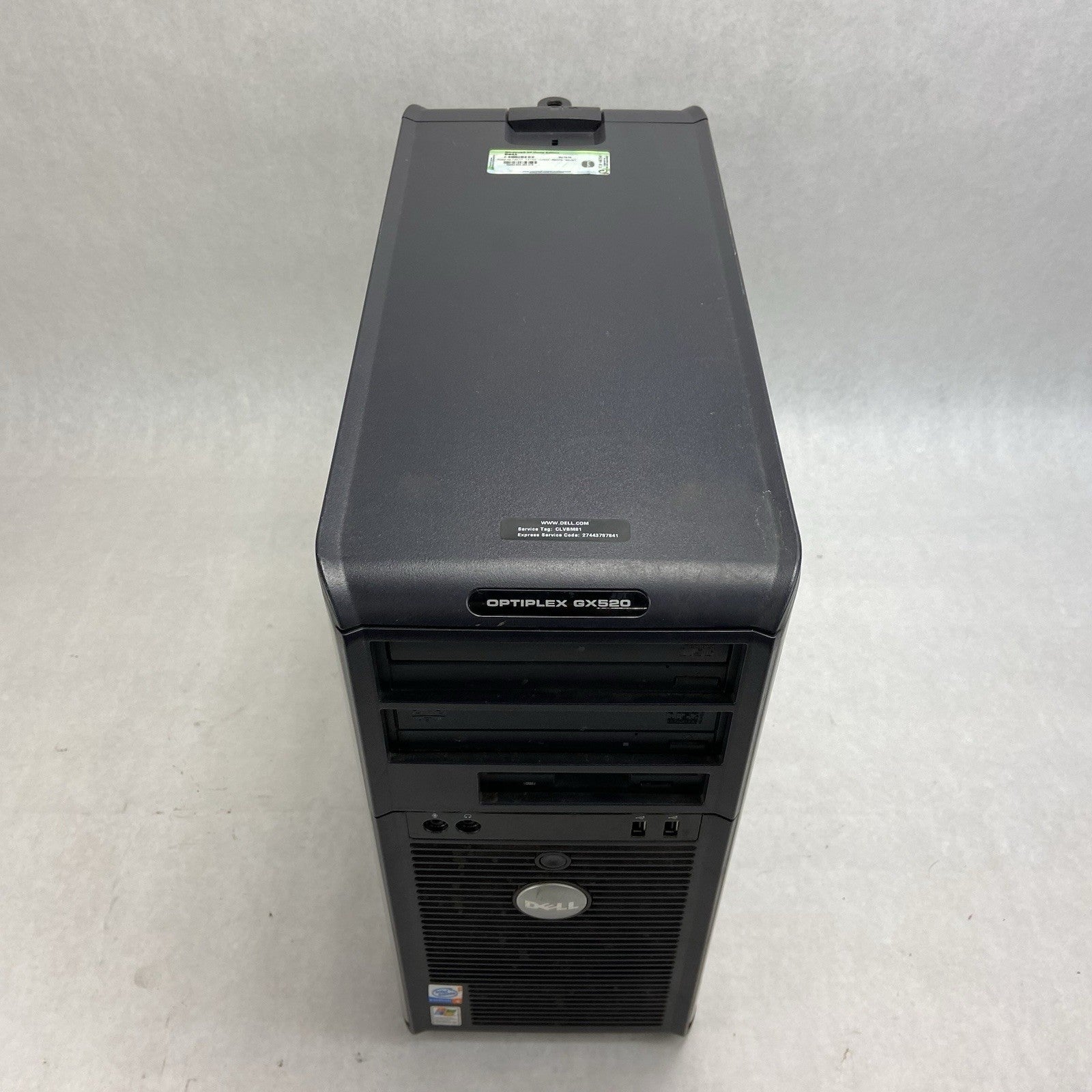 Dell Optiplex GX520 MT Intel Pentium 4 2.8GHz 1GB RAM No HDD No OS2