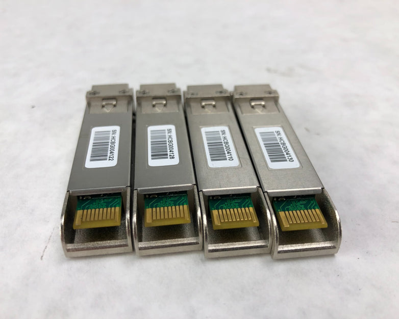 Lot of 4 10G JD094B 10G SFP+ LR Transceiver