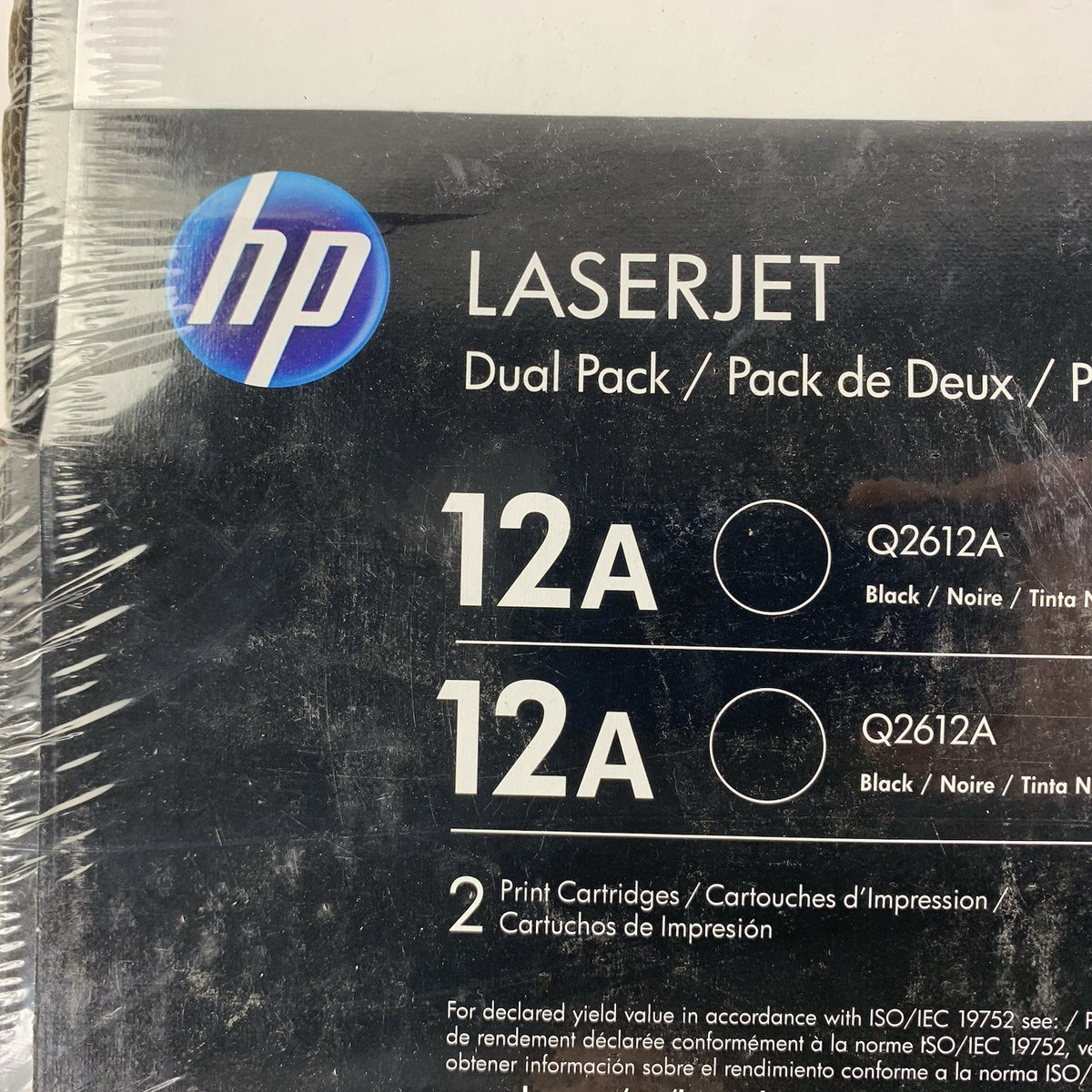 HP Q2612D LaserJet 12A Black Dual Pack Print Cartridges Pack of 2 - New5