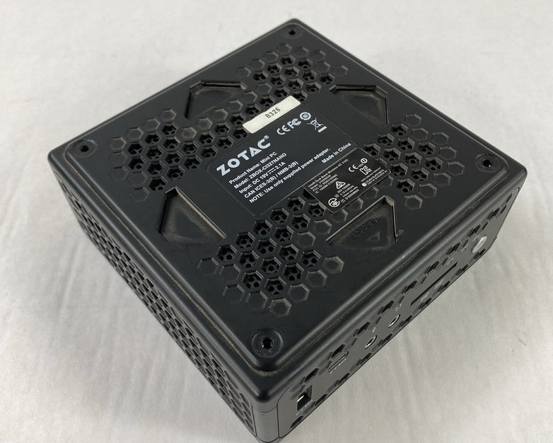 Zotac ZBox-C1327NANO Micro Intel Celeron N3450 1.1 GHz 8 GB RAM No HDD/OS/AC