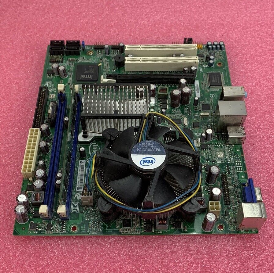 Intel PG41RQ Motherboard Intel Celeron E3300 2.5GHz 2GB RAM w/Shield