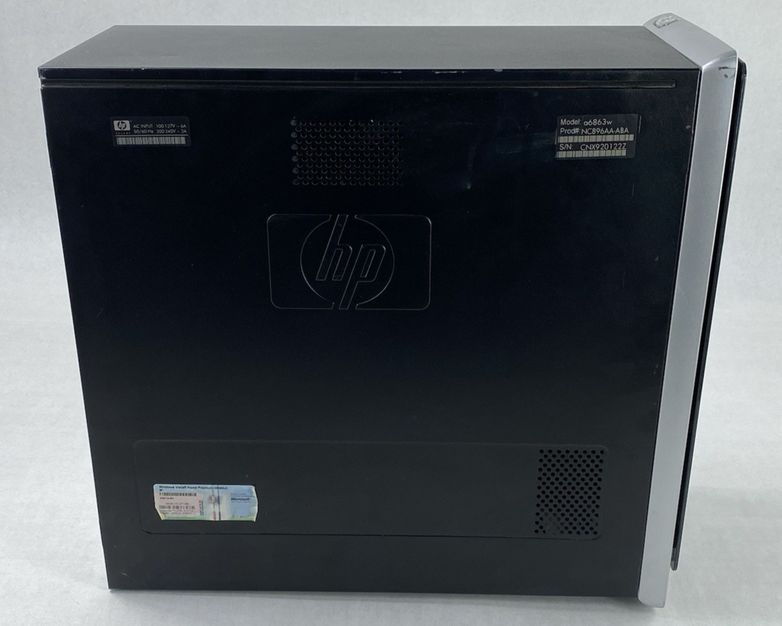 HP Pavilion a6868w MT AMD Phenom 9150e 1.80GHz 7GB RAM No HDD No OS