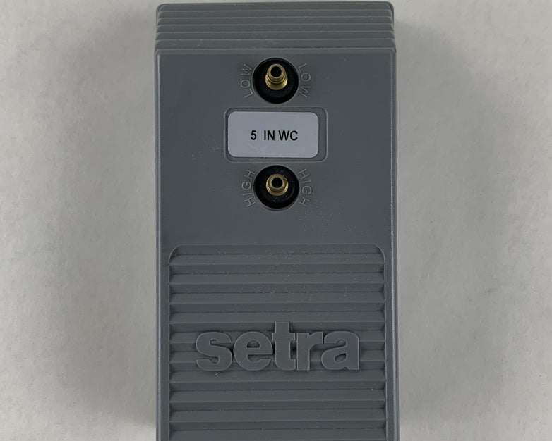 Setra 264 DPT2641-005D Differential Pressure Tranducer 0-5.0" 4-20mA 24VDC