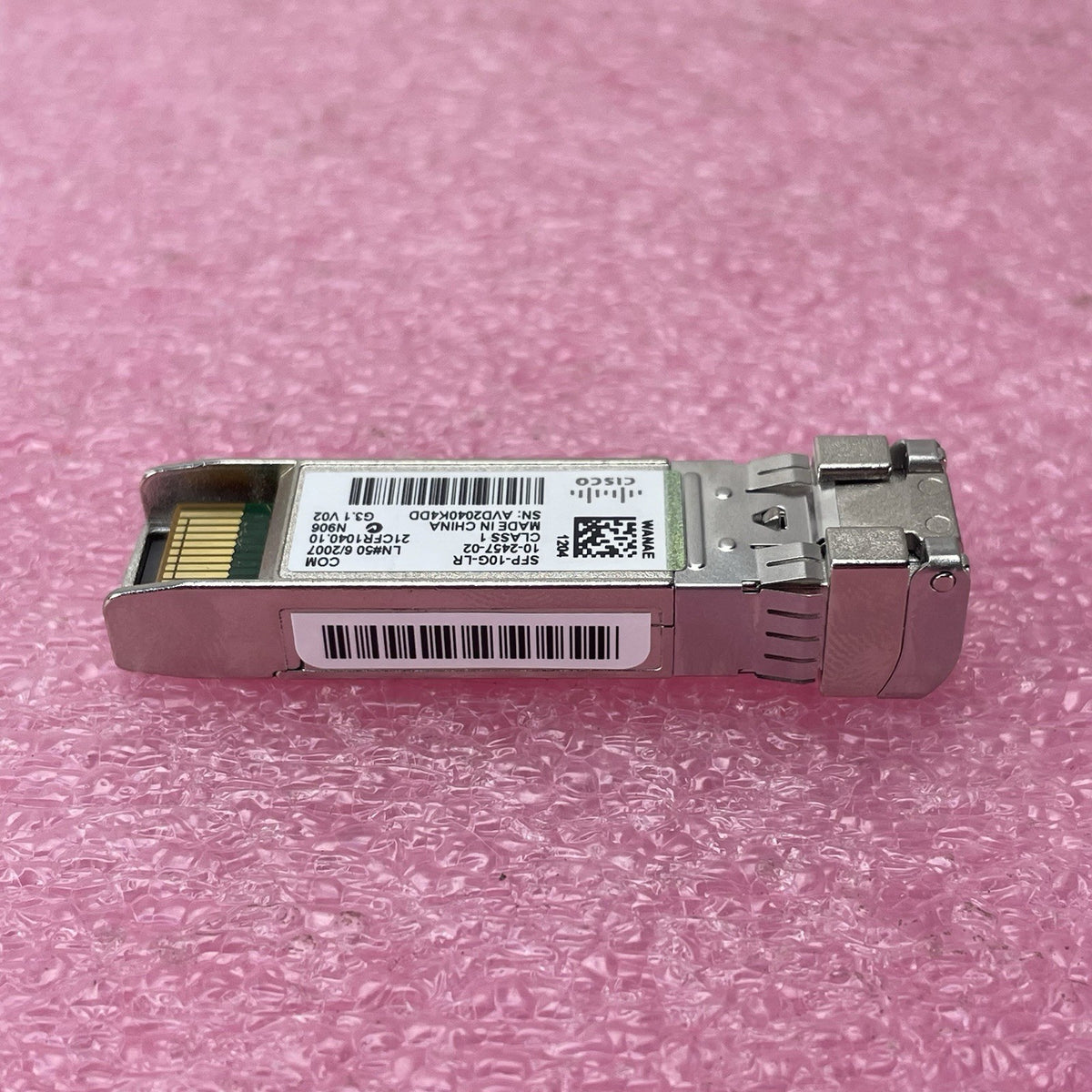 Cisco SFP-10G-SR Transceiver 10GBASE-SR 850nm SFP+ Lot of 146